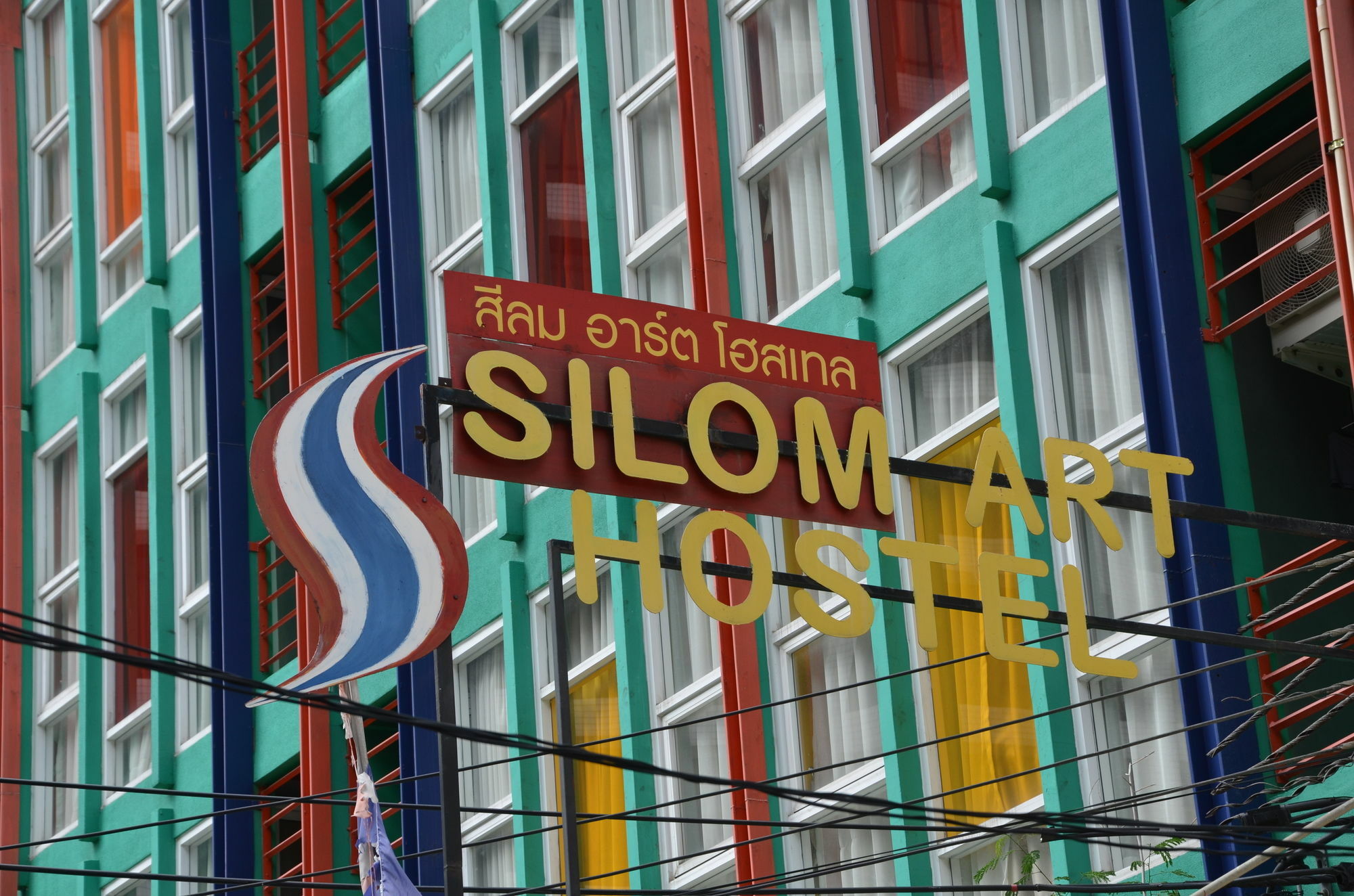 Silom Art Hostel Bangkok Kültér fotó