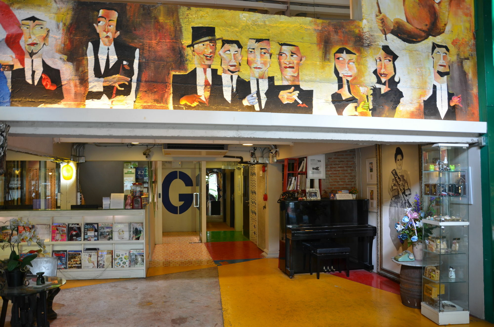 Silom Art Hostel Bangkok Kültér fotó